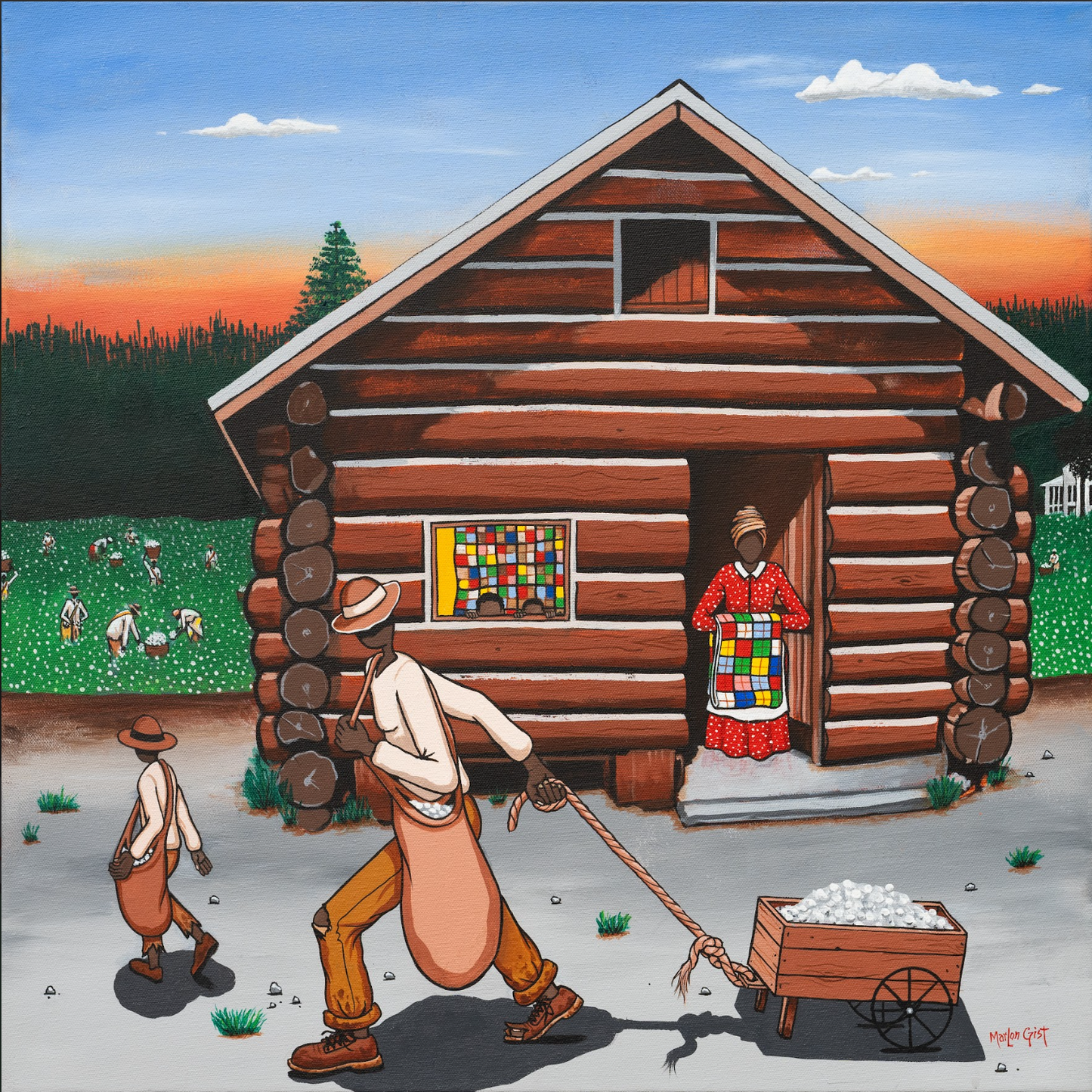 “Cotton Plantation” Underground Railroad Series